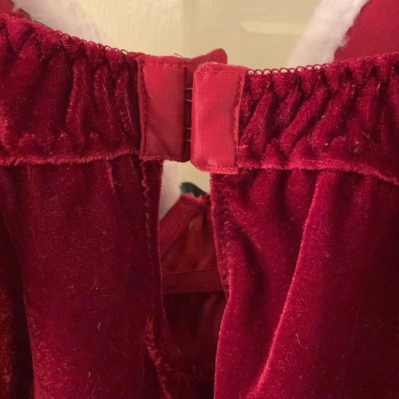 Mrs Clause’s lingerie mini nightgown Medium polyester the Boudoir collection - Picture 4 of 5